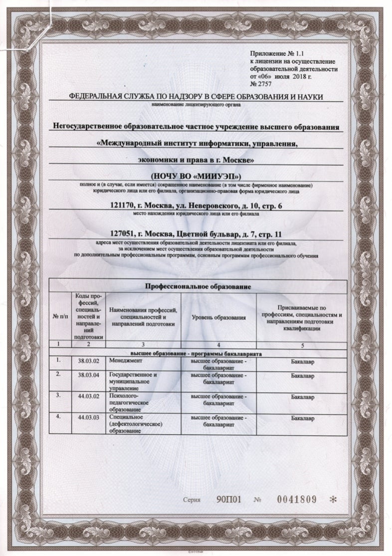licence